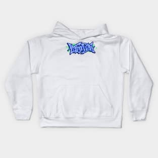 Let Go of Fear - Blue Kids Hoodie